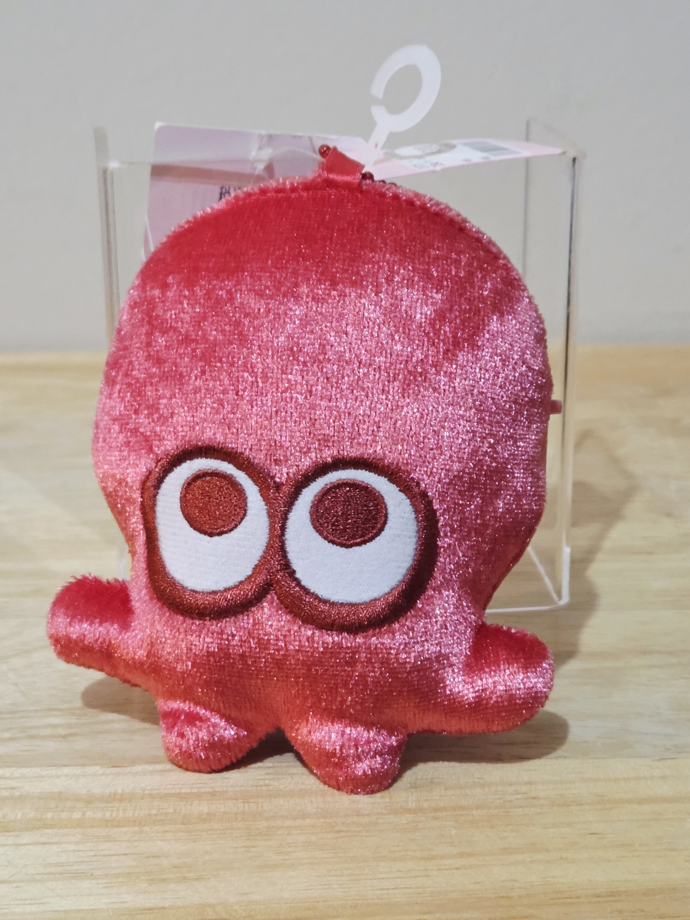 *4 for $20* Splatoon 3 Pink Squid 4" Plush - Nintendo